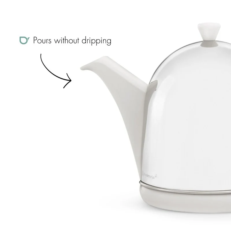 Tetera cerámica con carcasa aislante de inox Cosy® Manto Bredemeijer