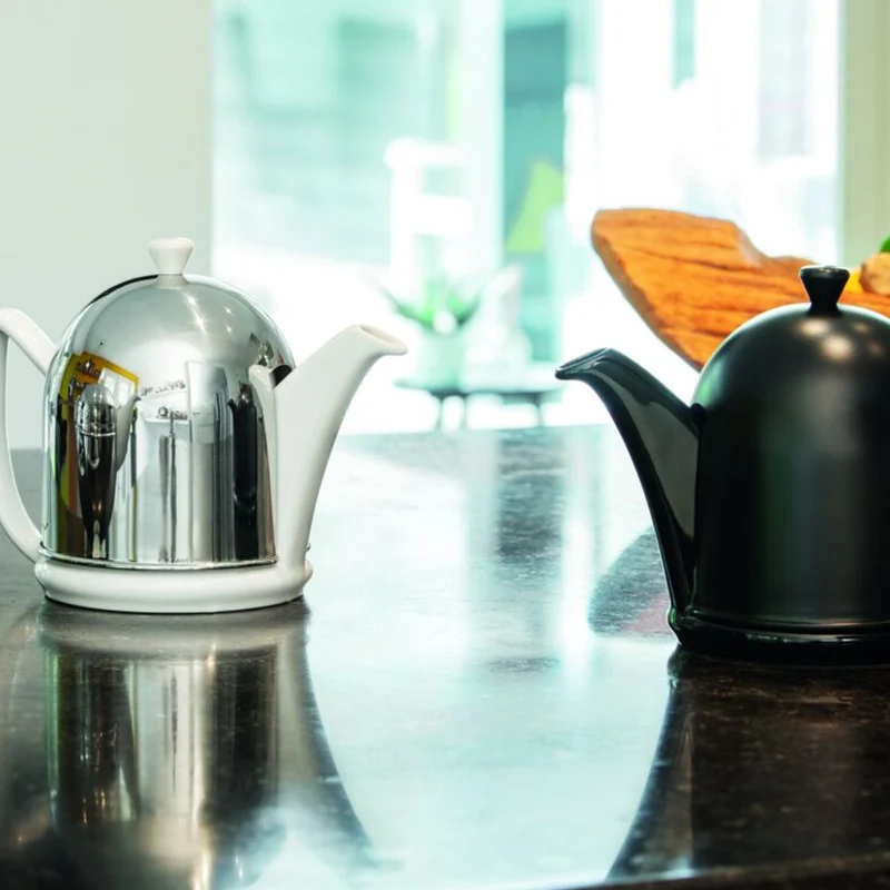 Tetera cerámica con carcasa aislante de inox Cosy® Manto Bredemeijer