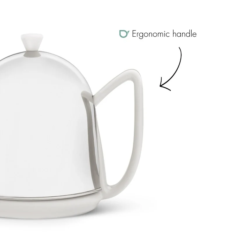 Tetera cerámica con carcasa aislante de inox Cosy® Manto Bredemeijer