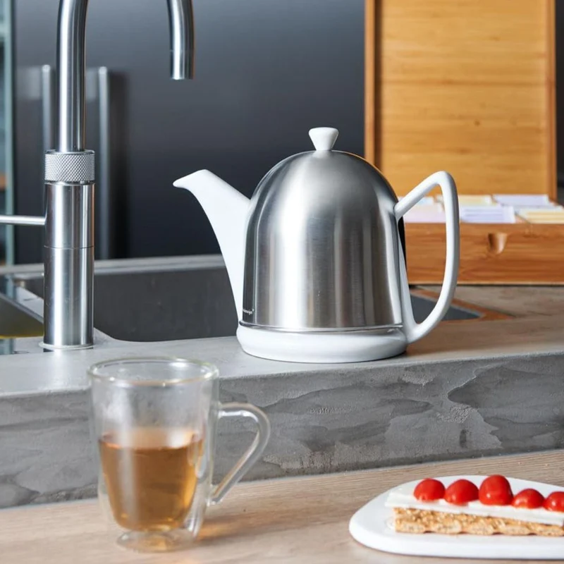 Tetera cerámica con carcasa aislante de inox Cosy® Manto Bredemeijer