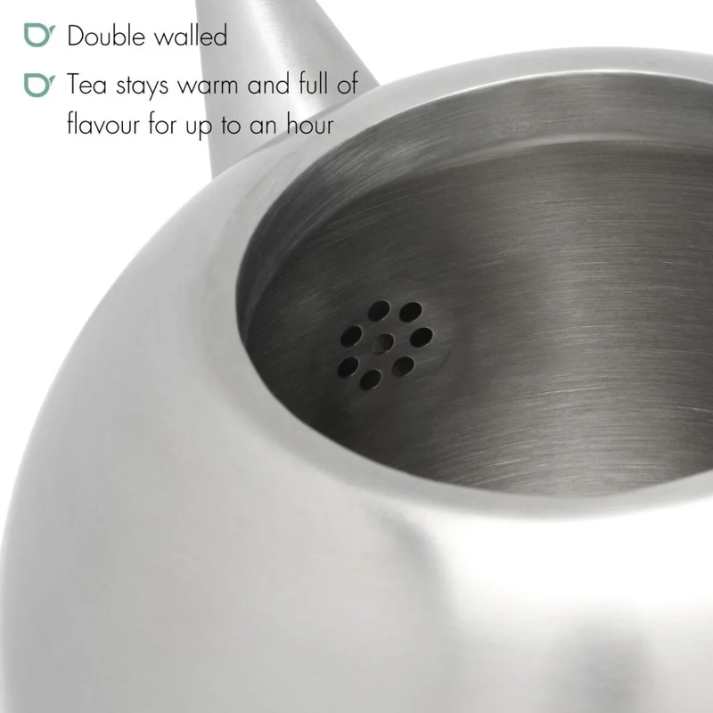 Tetera acero inoxidable doble pared Minuet ® Santhee Bredemeijer