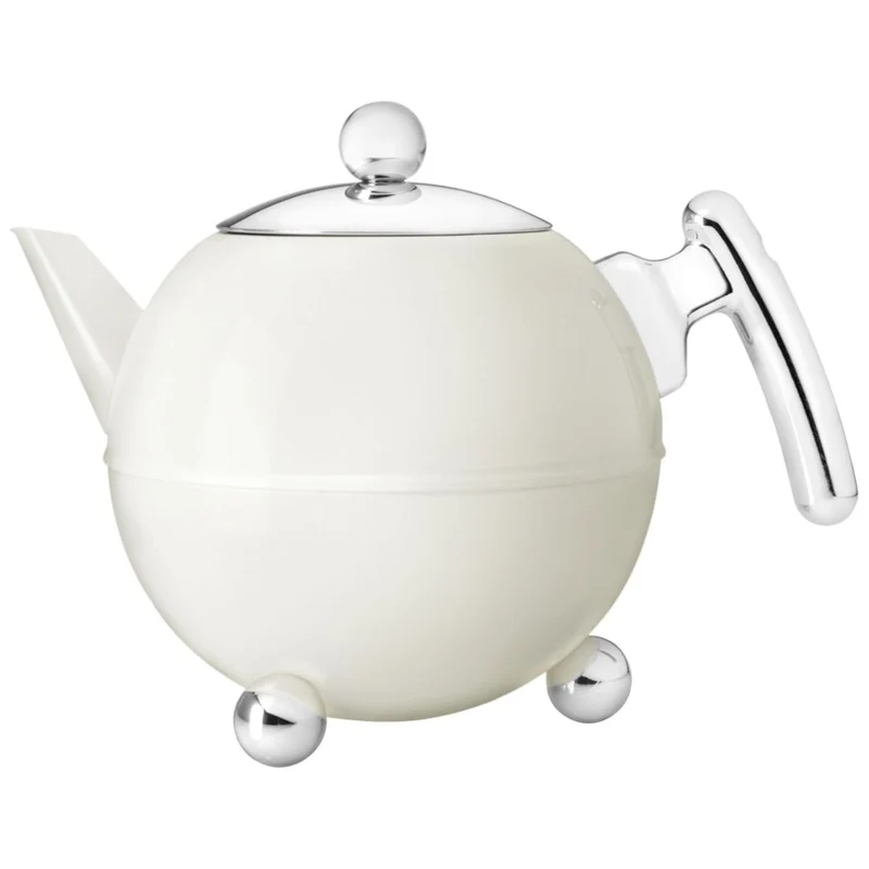 Tetera redonda de acero inox de doble pared 1,2 l Duet® Bella Ronde Bredemeijer