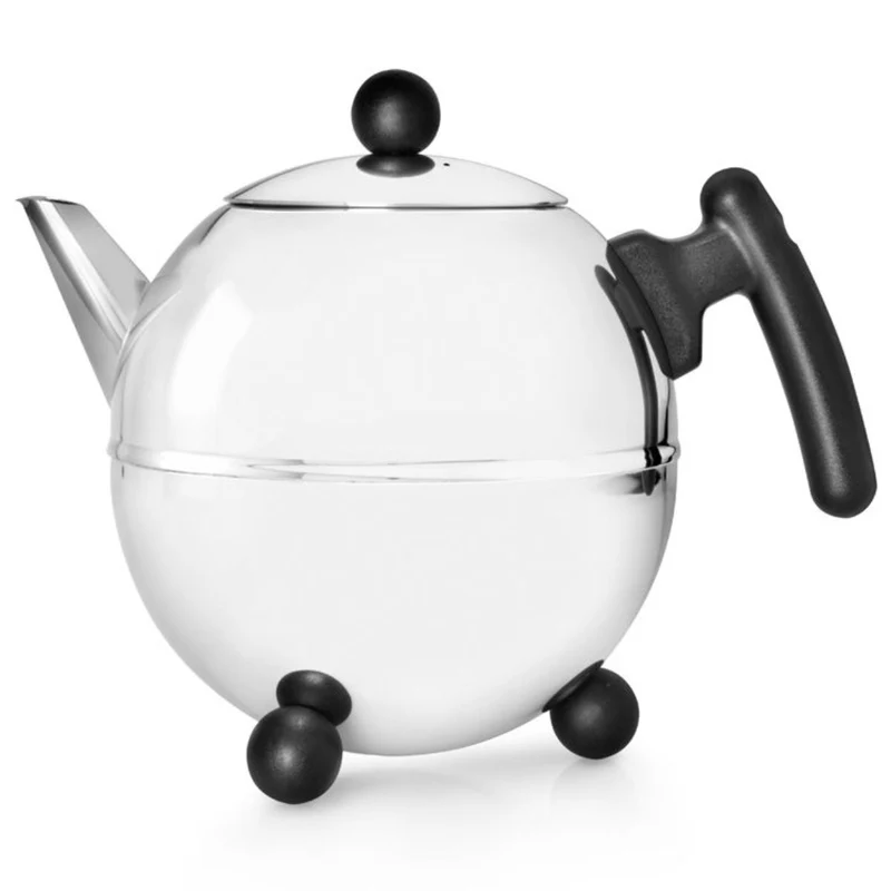 Tetera redonda de acero inox de doble pared 1,2 l Duet® Bella Ronde Bredemeijer