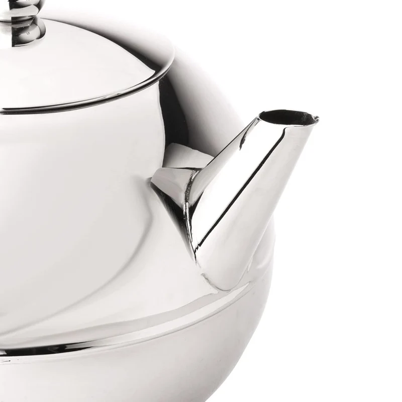 Tetera redonda de acero inox de doble pared 1,2 l Duet® Bella Ronde Bredemeijer