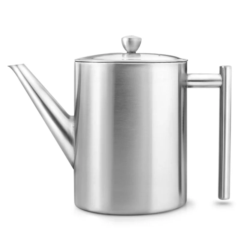 Tetera de acero inoxidable de doble pared 1,2 l Minuet® Cylindre Bredemeijer