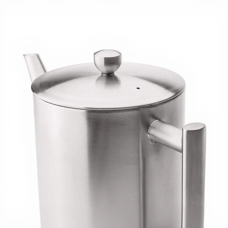 Tetera de acero inoxidable de doble pared 1,2 l Minuet® Cylindre Bredemeijer