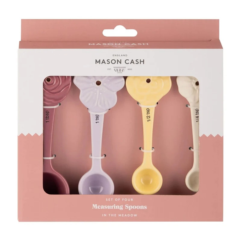 Set de 4 cucharas medidoras cerámicas In The Meadow Mason Cash