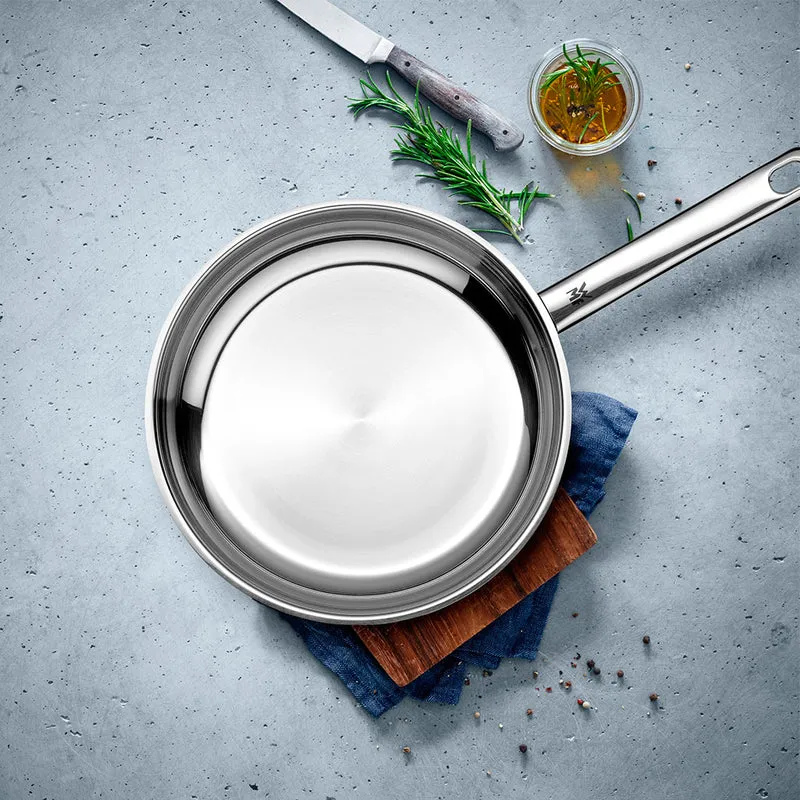 Set de sartén inox y sartén antiadherente con exterior inox Devil WMF