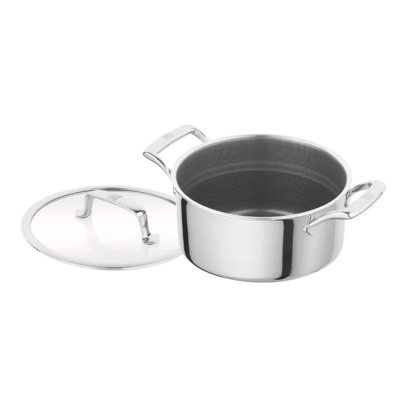 Batería de cocina de 5 piezas cerámicas con exterior inox Peak Zwilling