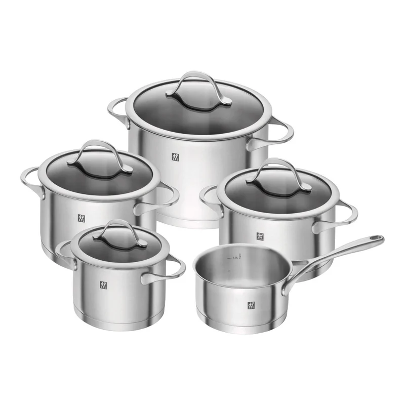 Batería de cocina de 5 piezas inox Essence Zwilling