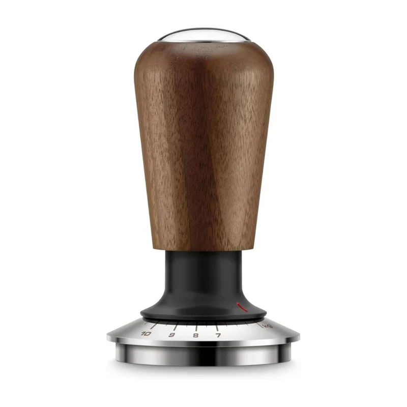 Prensador autonivelante de café con mango de madera Sage