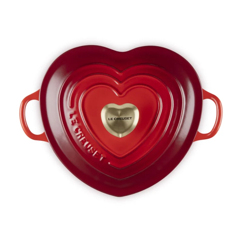 Cocotte baja corazón Le Creuset