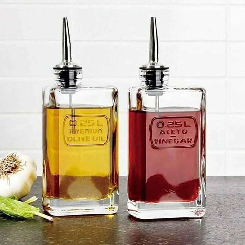 Aceitera de cristal Optima Luigi Bormioli