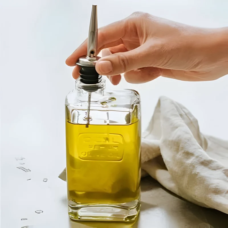 Aceitera de cristal Optima Luigi Bormioli
