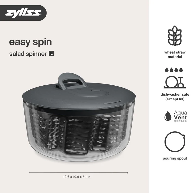 Centrifugadora para ensaladas Easy Spin Zyliss