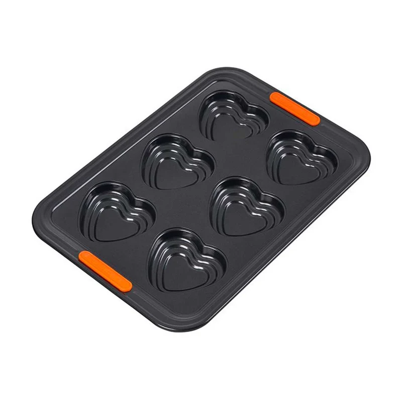 Molde antiadherente corazones Le Creuset