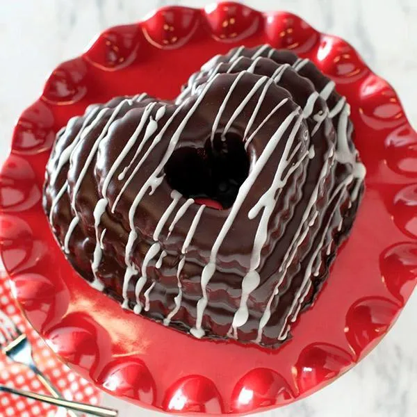 Molde aluminio Tired Heart Bundt Nordic Ware