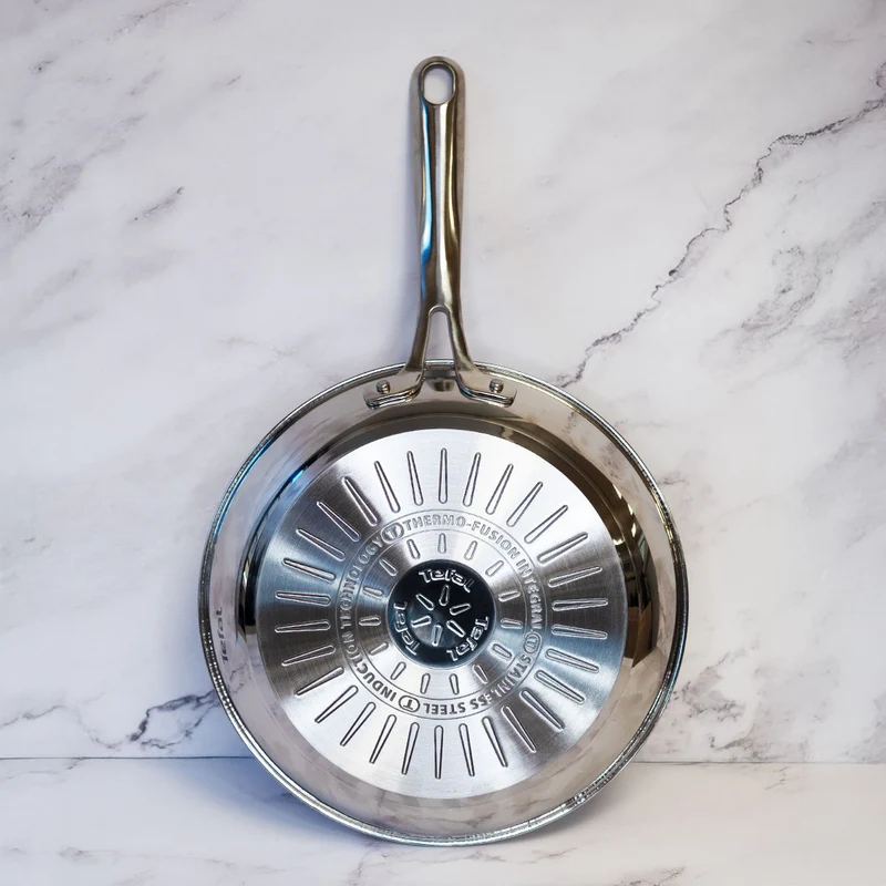 Sartén grill Perfect Resist Titanium mango inox Tefal
