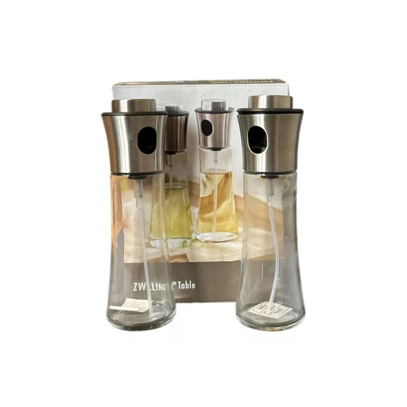 Set de 2 pulverizadores de aceite y vinagre de cristal Hana Zwilling