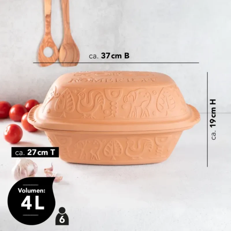 Horno de terracota Steam Roaster Klassic Römertopf