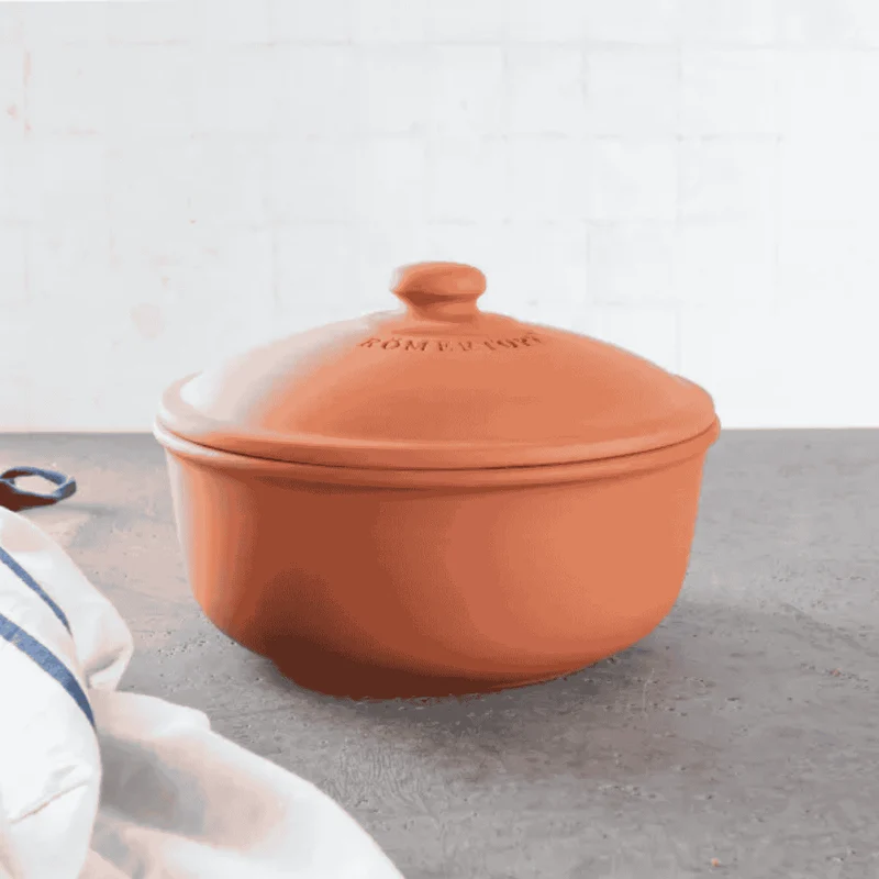 Horno redondo de terracota para pan Römertopf