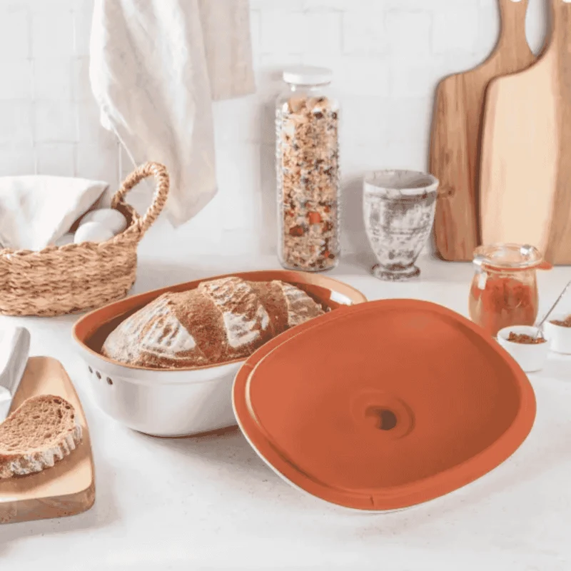 Panera ovalada de terracota Römertopf