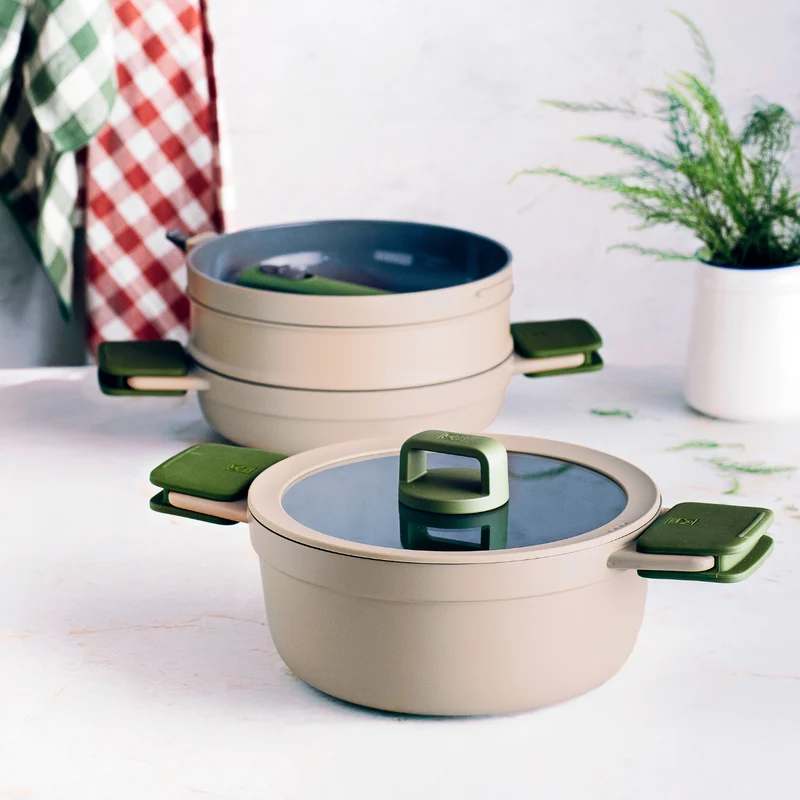 Batería de cocina cerámica 5 piezas Compac Pro Ceramic Bra