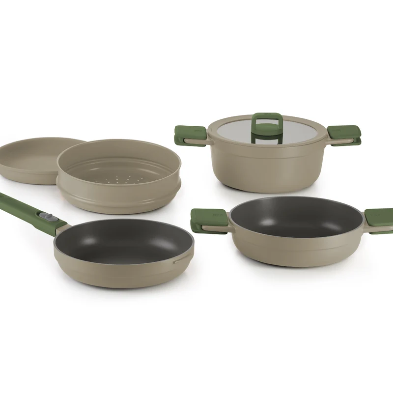 Batería de cocina cerámica 5 piezas Compac Pro Ceramic Bra