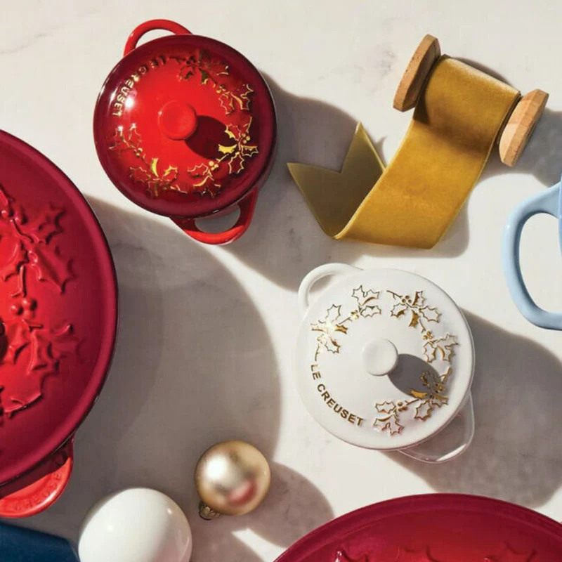 Mini cocotte cerámica Ed. Limitada Holly Le Creuset