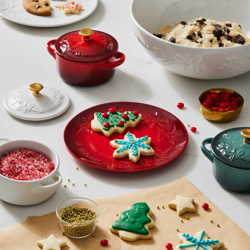 Mini cocotte cerámica Ed. Limitada Holly Le Creuset