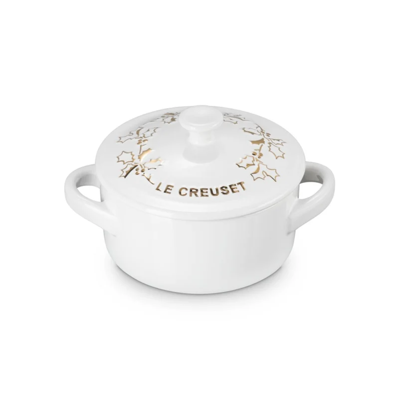 Mini cocotte cerámica Ed. Limitada Holly Le Creuset
