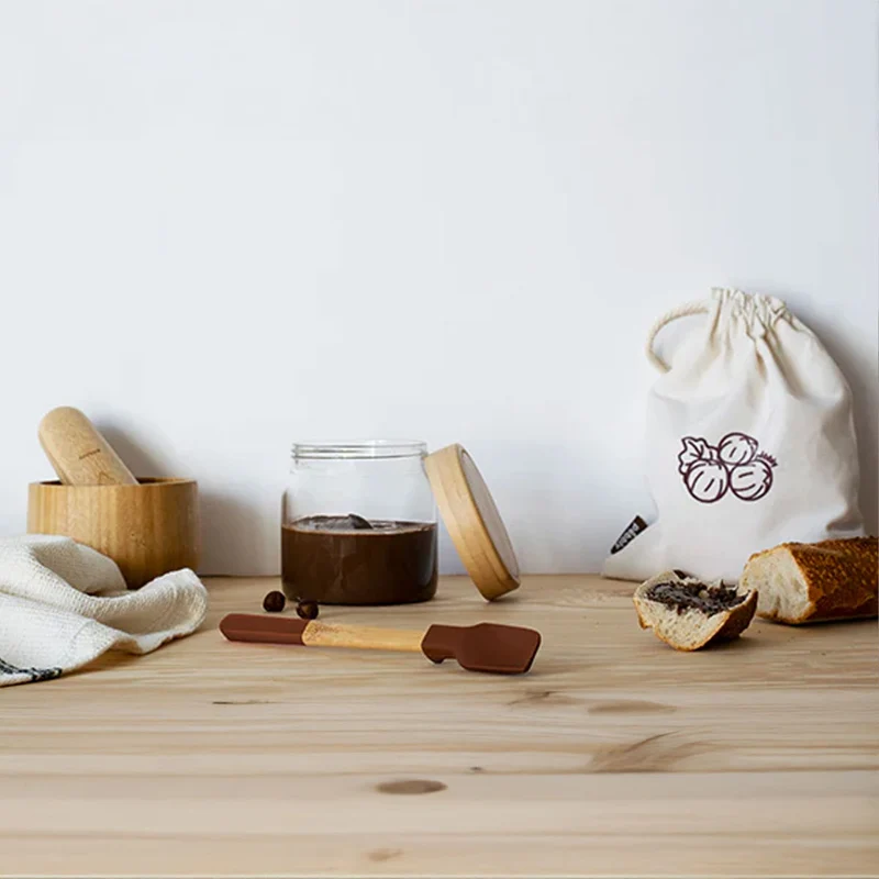 Set 3 piezas para cremas untables Pebbly