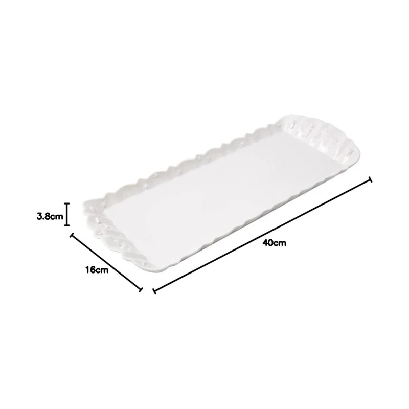 Bandeja rectangular de porcelana Royal Classic Villeroy & Boch