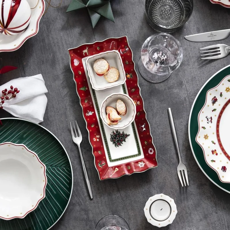 Conjunto de 4 piezas de porcelana para salsas y aperitivos Toy's Delight Villeroy & Boch