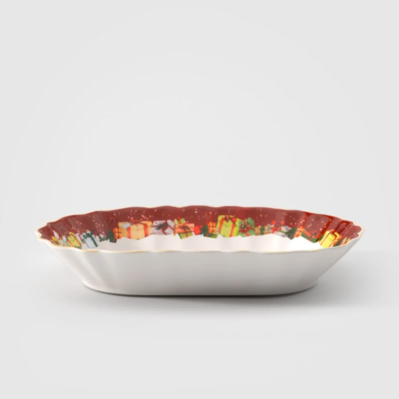 Bandeja ovalada de porcelana para servir Toy's Fantasy Villeroy & Boch