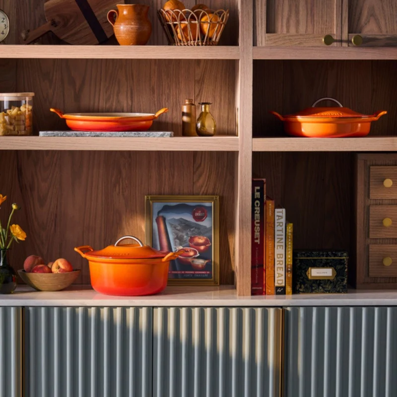 Cacerola multifunción oval de hierro fundido Modern Heritage Le Creuset