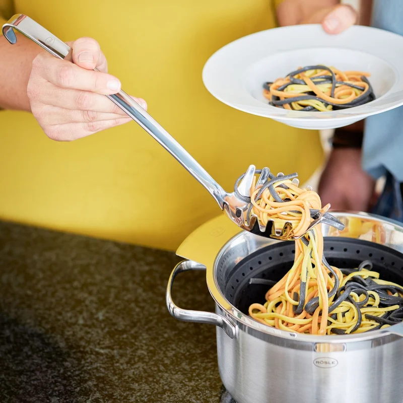 Cuchara para pasta de acero inoxidable de gancho Rösle