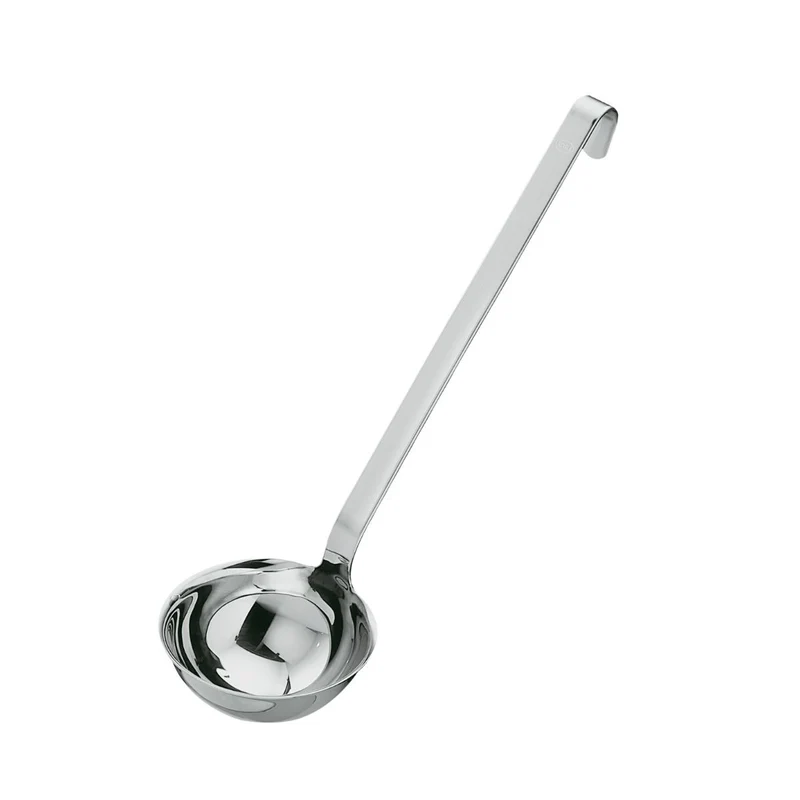 Cucharón de acero inoxidable de gancho Rösle