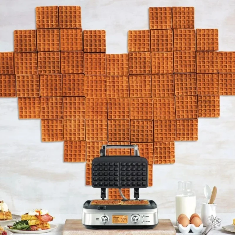 Gofrera inteligente doble con pantalla LCD Waffle PRO Sage