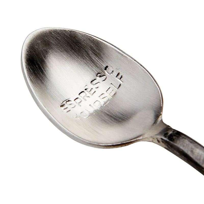 Set de 4 cucharas de café y postre Odin de Affari of Sweden