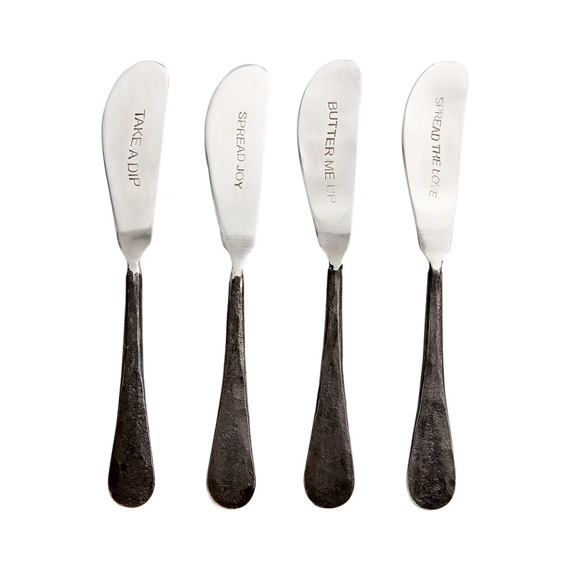 Set de 4 cuchillos para mantequilla Odin de Affari of Sweden
