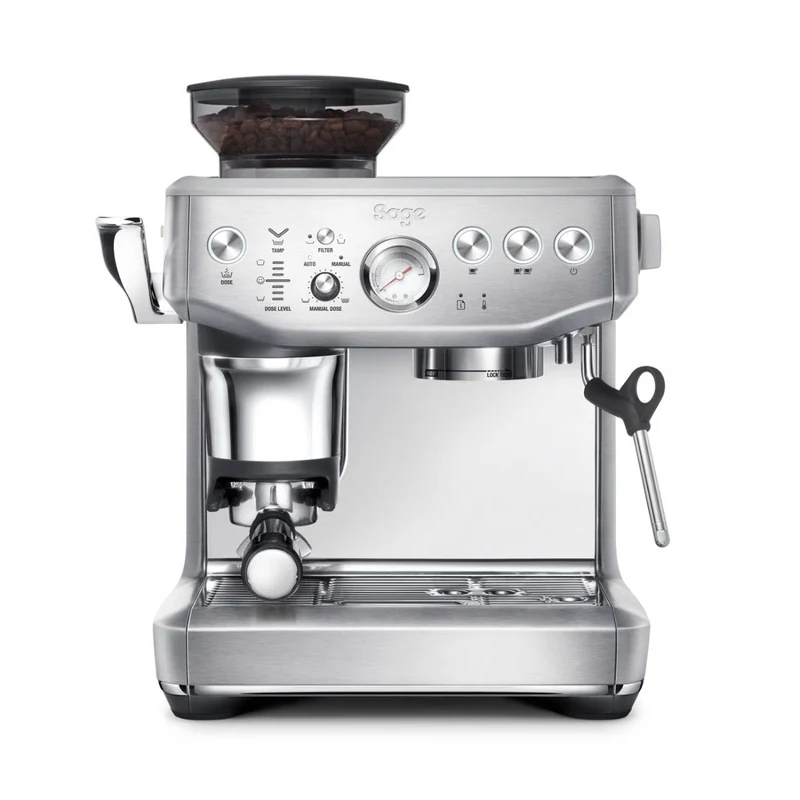 Cafetera Expresso manual con molinillo Barista Express Impress Sage