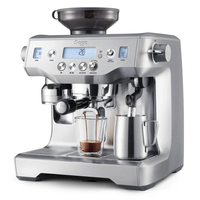Cafetera Expresso Automática con molinillo y 2 calderas Oracle Sage