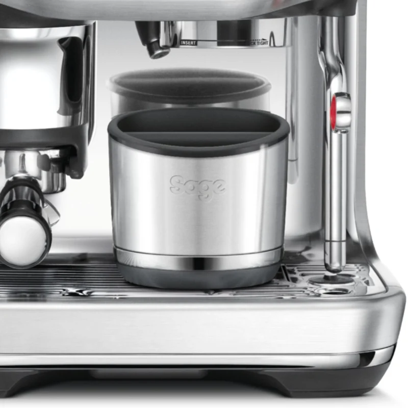 Recipiente para posos de acero inoxidable The Knock Box Sage