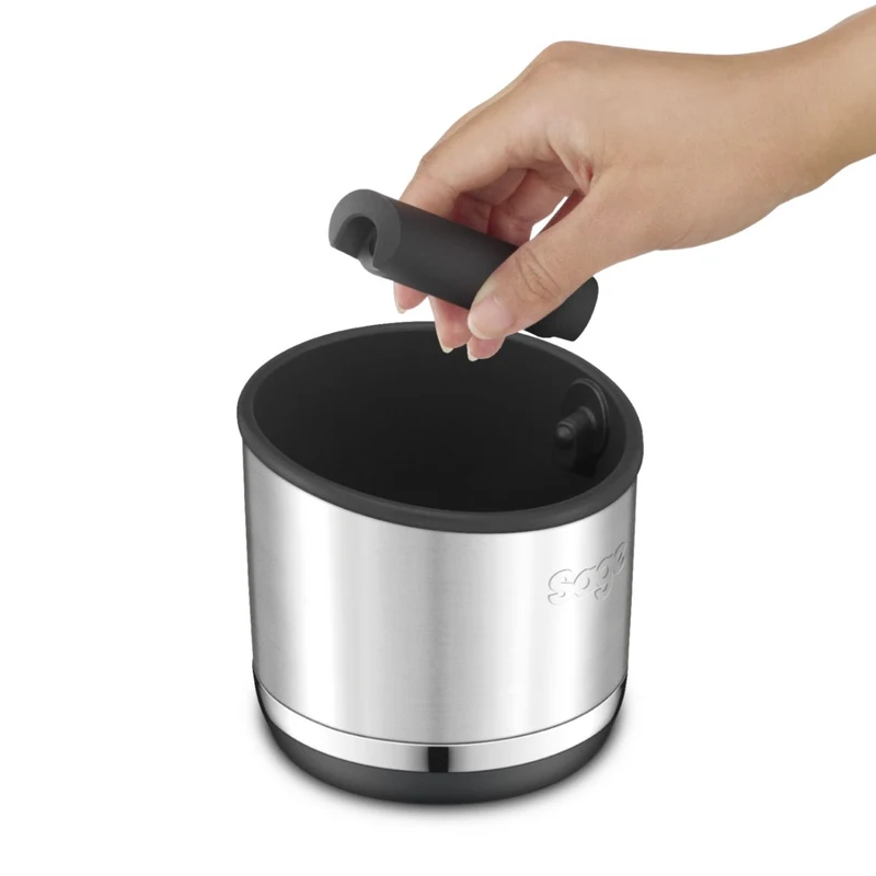 Recipiente para posos de acero inoxidable The Knock Box Sage