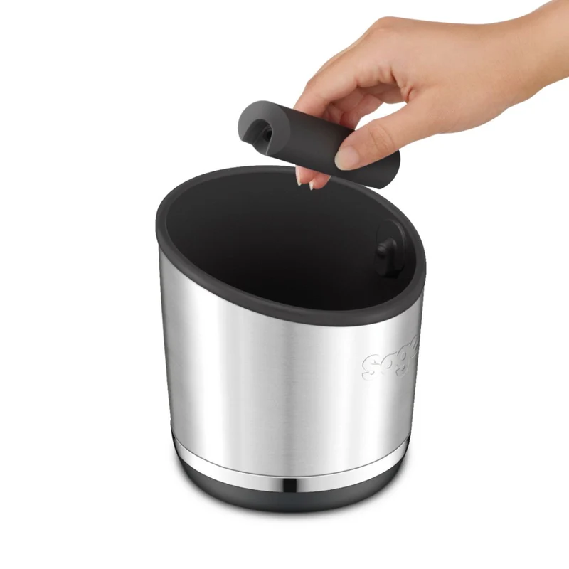 Recipiente para posos de acero inoxidable The Knock Box Sage