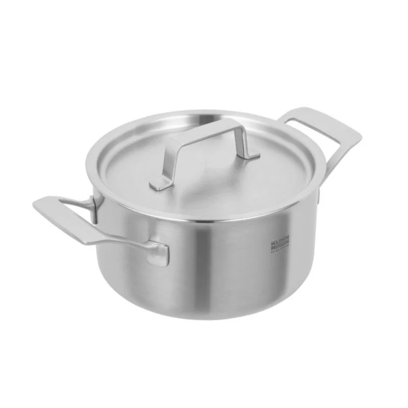 Batería de 3 piezas de acero inoxidable Fiveply Kuhn Rikon