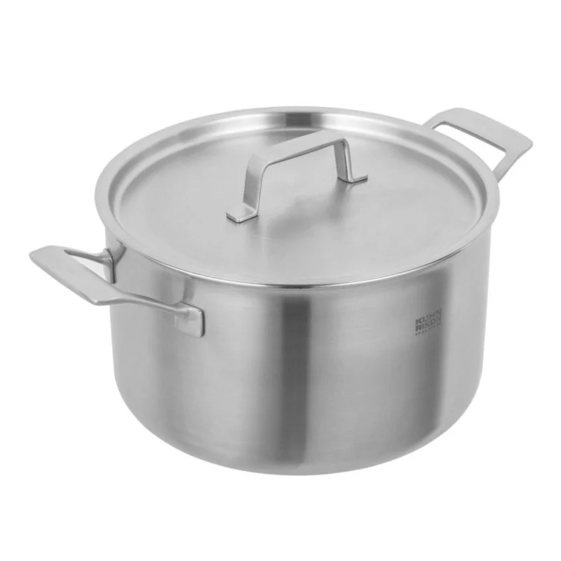 Batería de 3 piezas de acero inoxidable Fiveply Kuhn Rikon