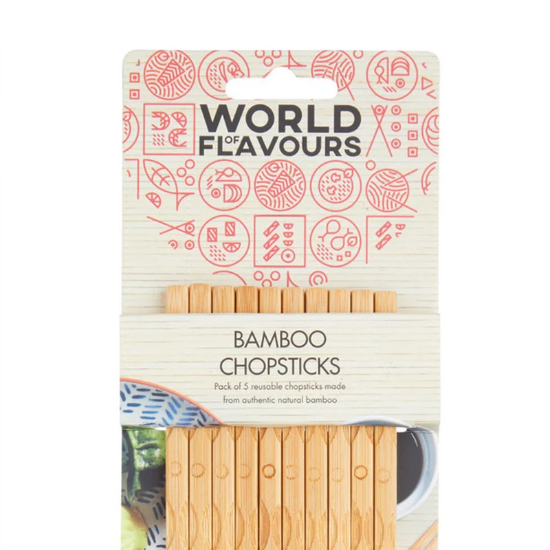 Set de 5 palillos de bambú KitchenCraft