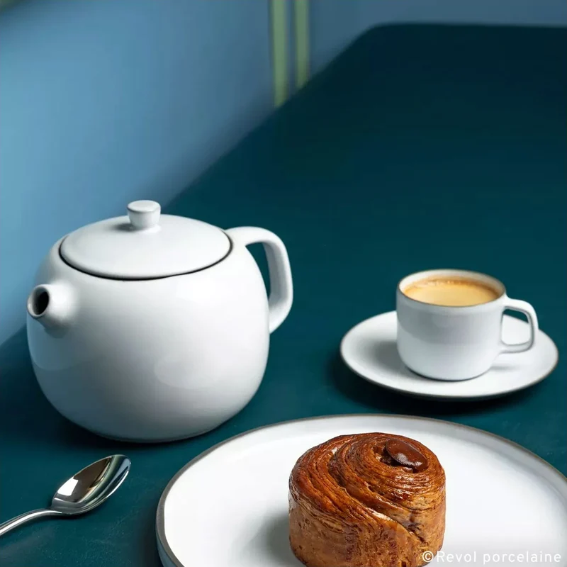 Tetera de porcelana francesa Madeleine Revol